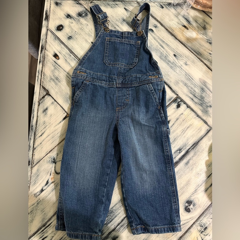 Wrangler Kids Classic Blue Overalls